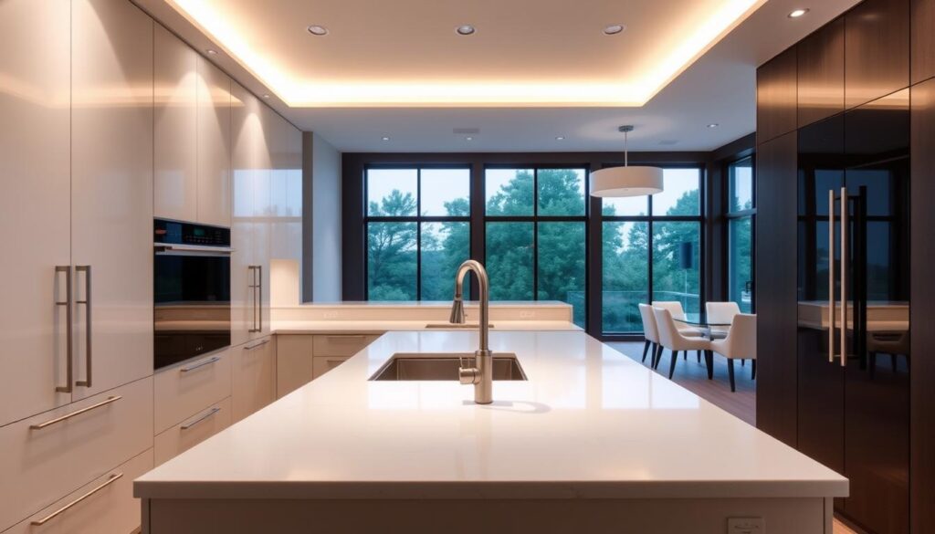 View of Contemporary Kitchen Cabinets Houston Remodeling Ideas