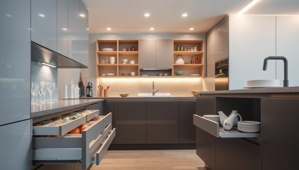 custom kitchen storage solutions