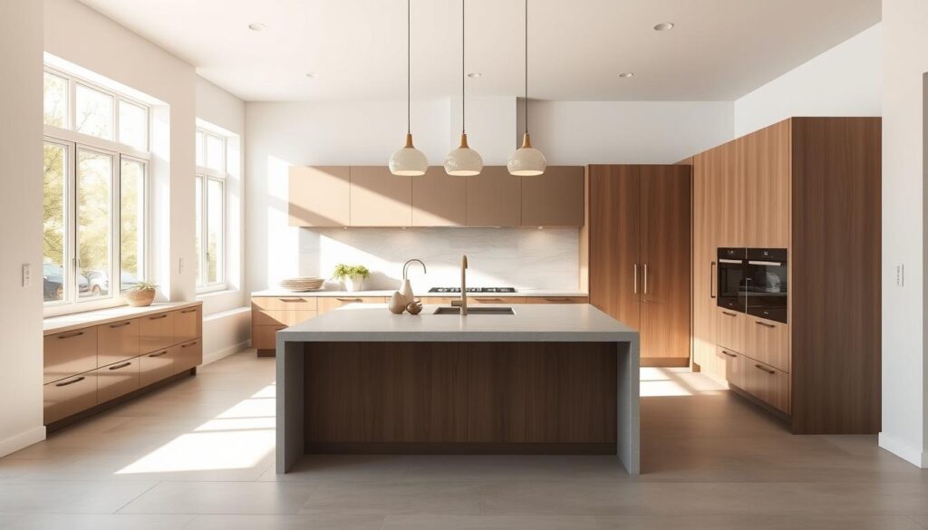 open space kitchen design