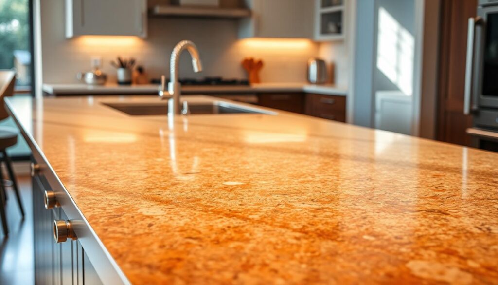 recycled glass countertops