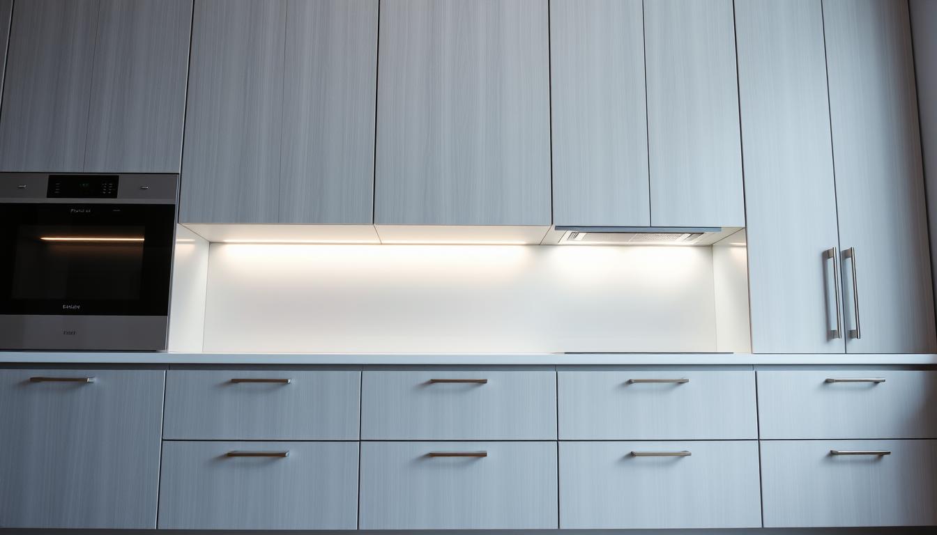 sleek kitchen cabinetry