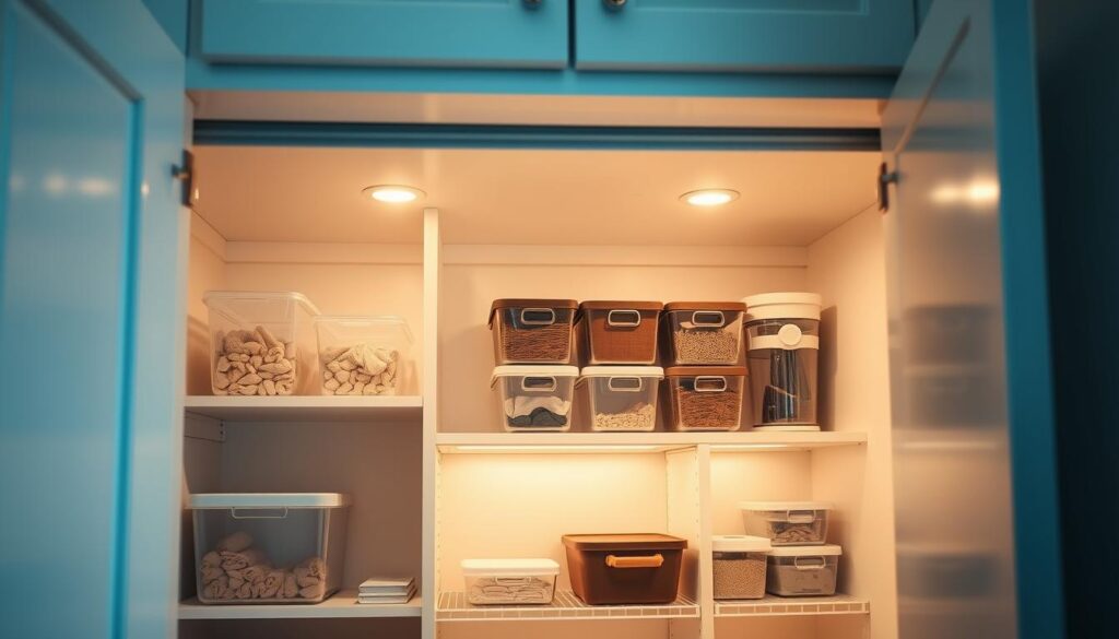 under cabinet closet lighting