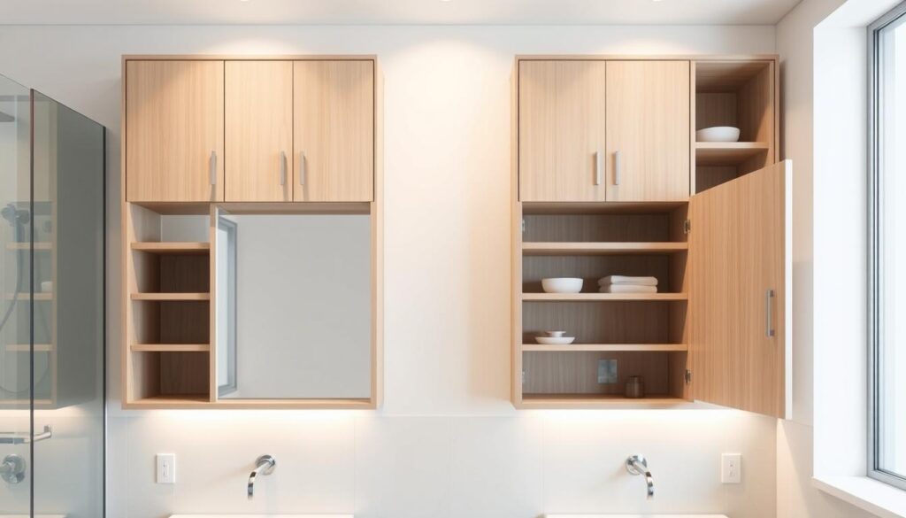 wall-mounted cabinetry solutions