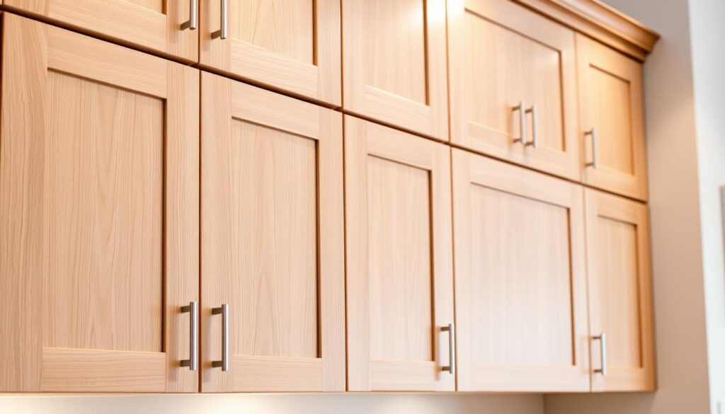 Custom shaker and raised panel cabinet doors