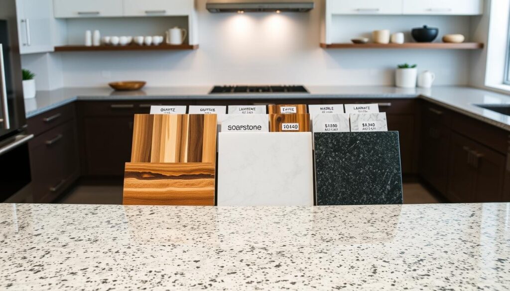 budget considerations for kitchen counters