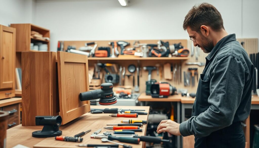 cabinet repair techniques