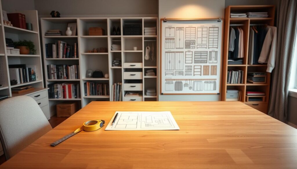 closet remodel planning measurements