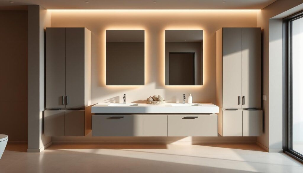 contemporary bathroom vanities trends