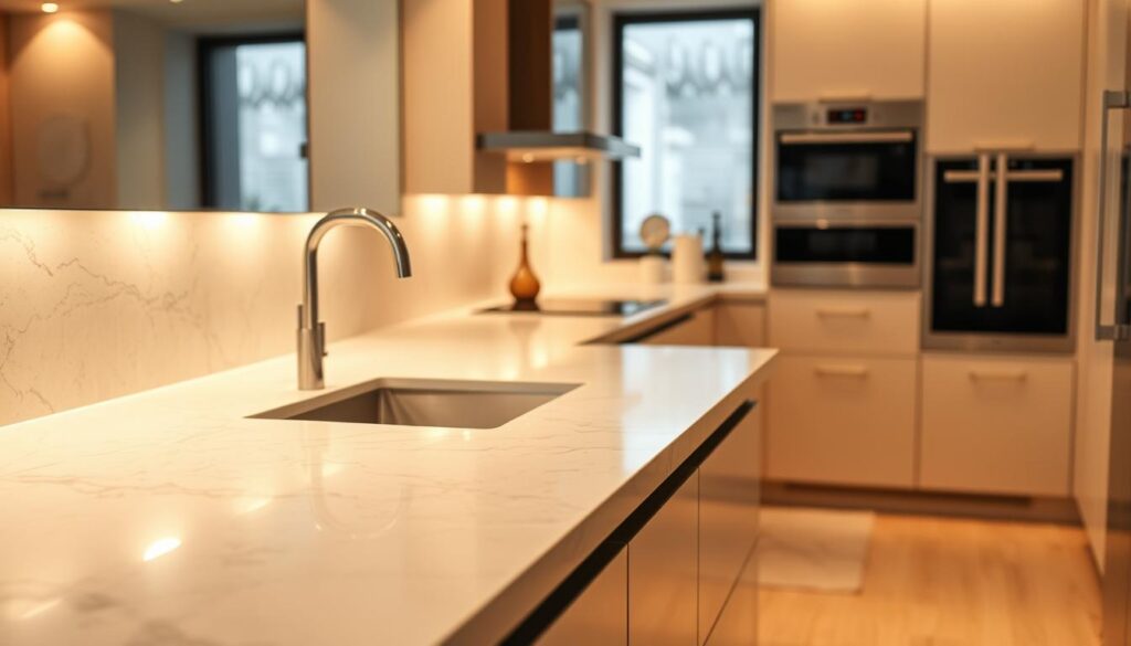 low maintenance quartz countertops