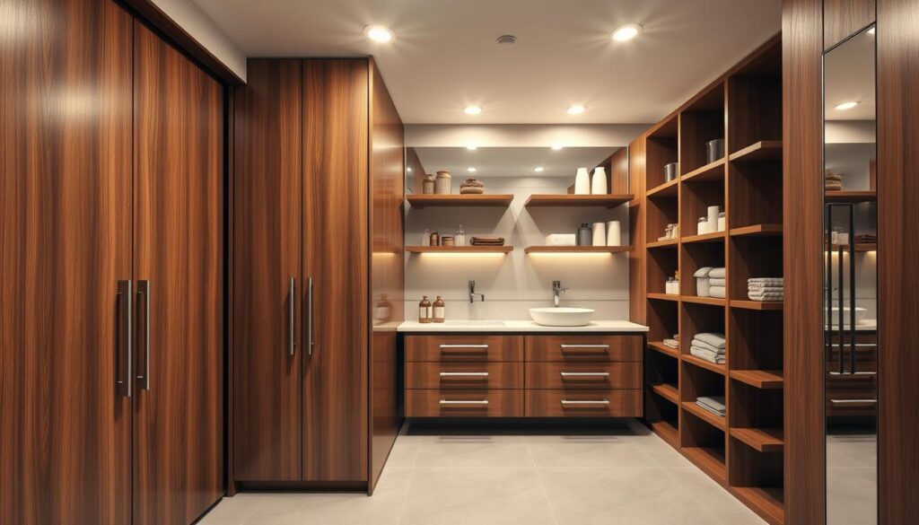 smart bathroom storage solutions