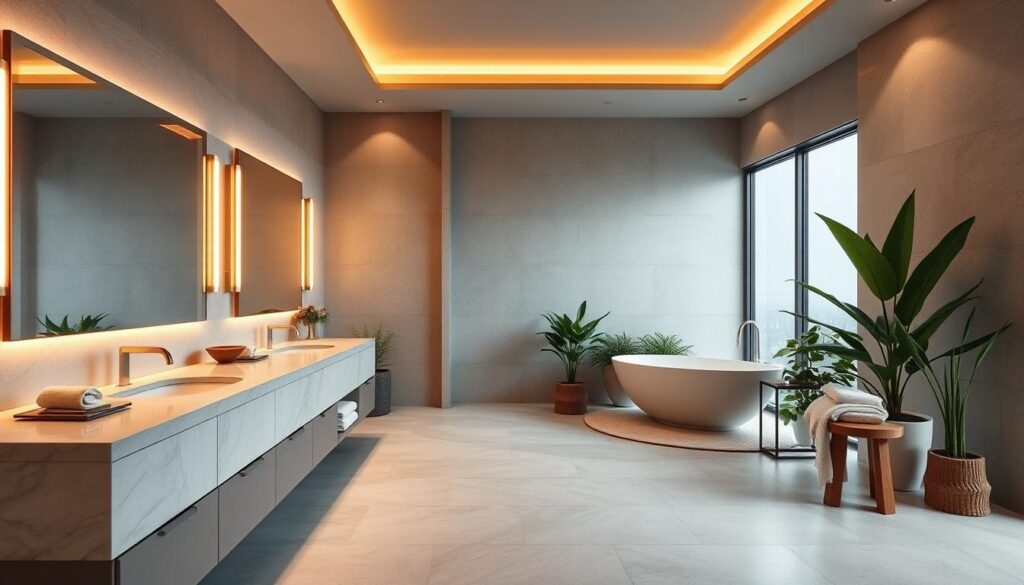 spa-like bathroom design