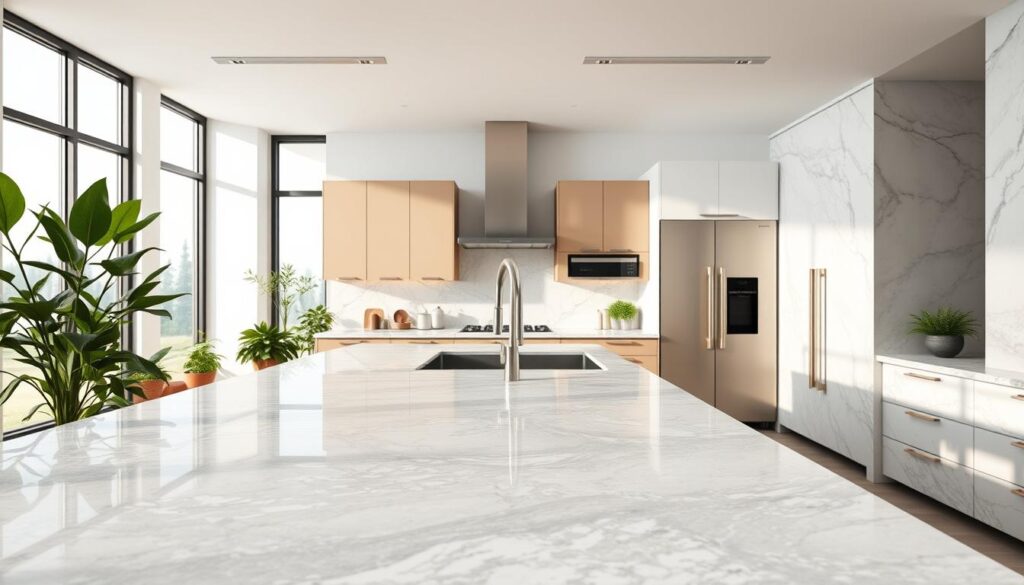 benefits of quartz granite marble countertops