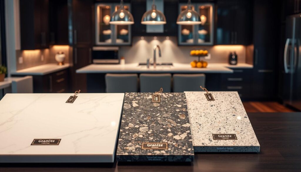 comparing countertop materials